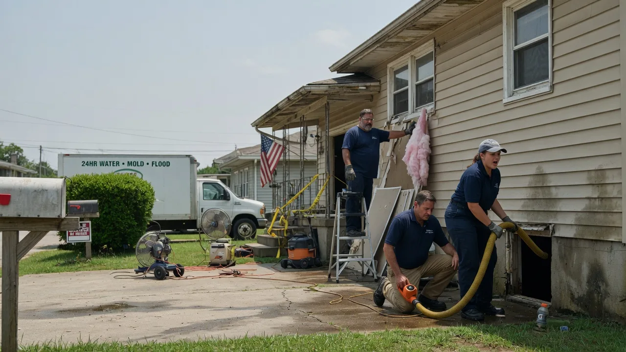 Water Damage Repair in Woodbine, GA near me